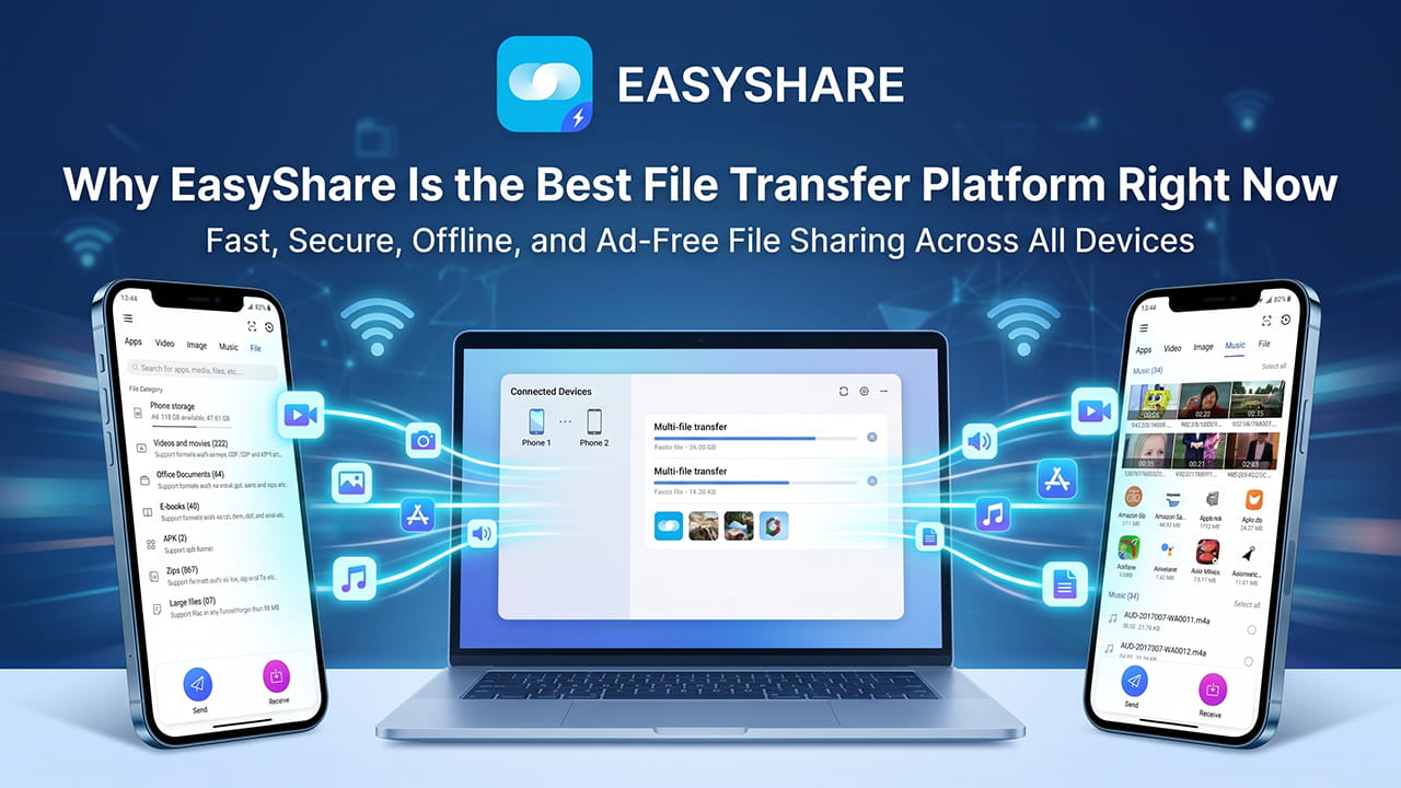 easyshare best file transfer app